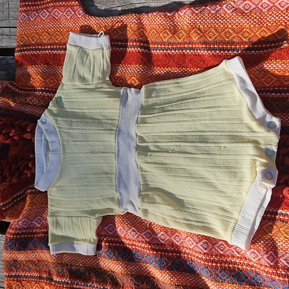 Vintage Handmade Baby Bunting with Set of Onises - Picture 6 of 15